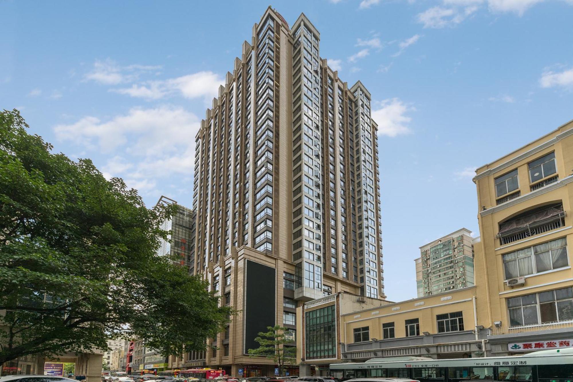 Waifiden Apartment Min Jian Financial Building-Free Shuttle Bus During The Canton Fair Exterior foto